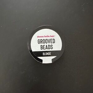 Donna Bella Hair Blonde Grooved Beads